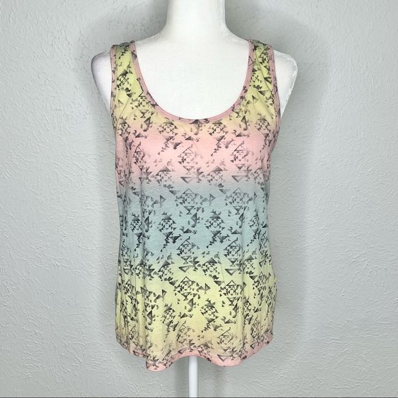 Pastel Aztec Tank Top - Picture 1 of 13